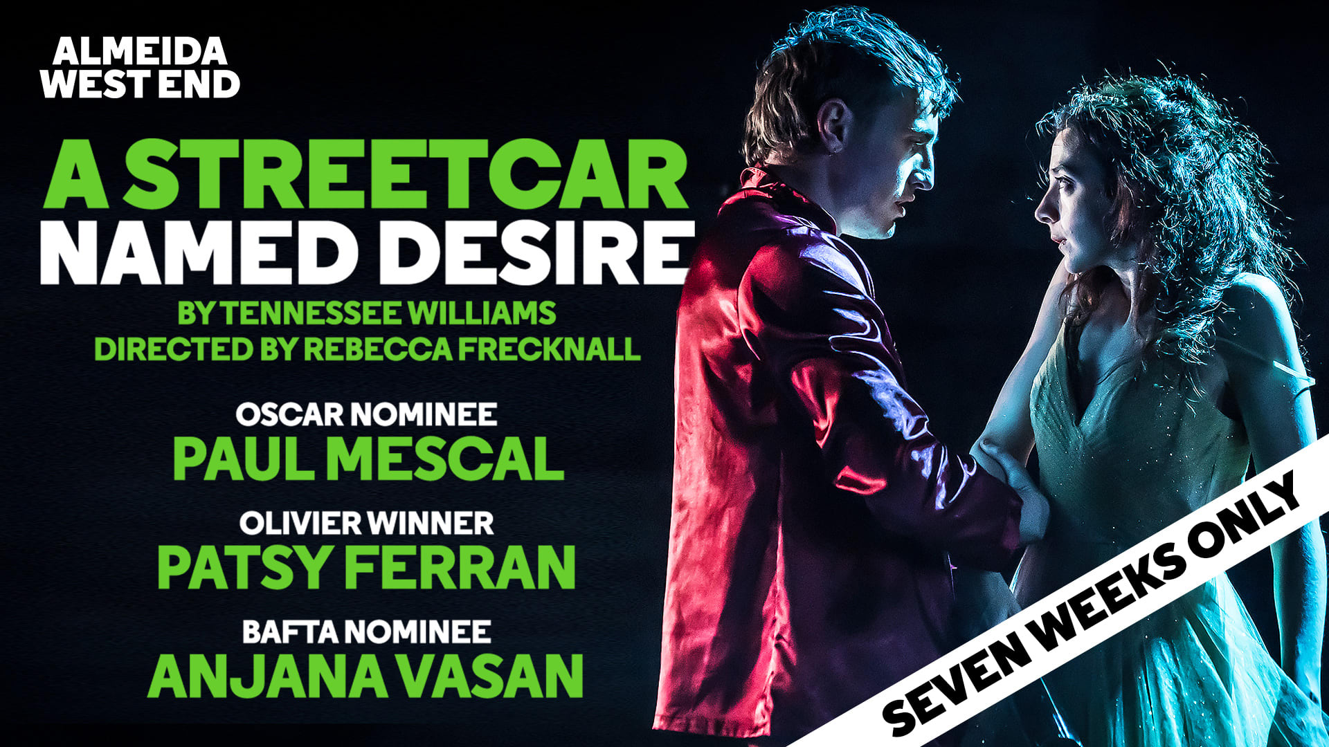 A Streetcar Named Desire Tickets Phoenix Theatre in London West